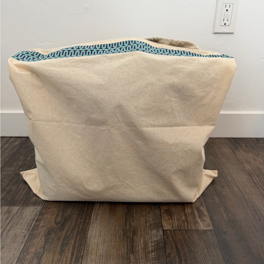 Tory Burch Monogram Drawstring Tote - Picture 13 of 16